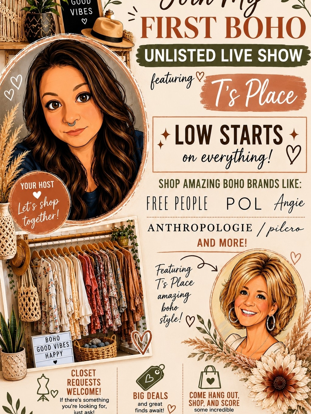 First Show! Friday July 10th At 8:00pm Unlisted Most NWT